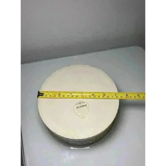 Vintage 1985 Action Strawberry Round Souffle Baking Souffle Dish Stoneware - Picture 13 of 14